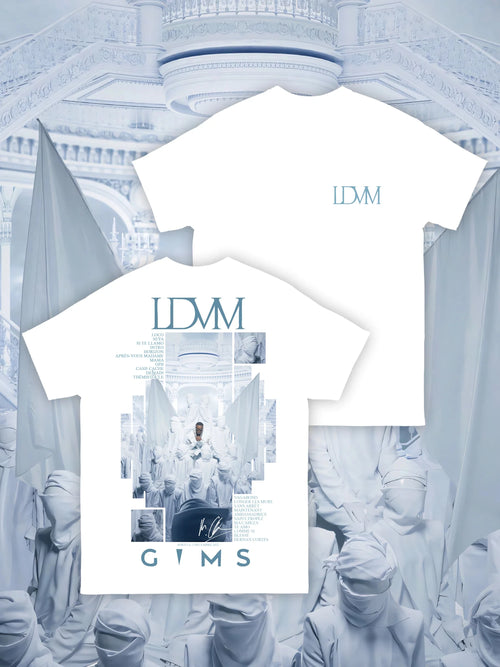 Album French Singer Gims LDVM Graphic T-shirt Men Women Pop Music